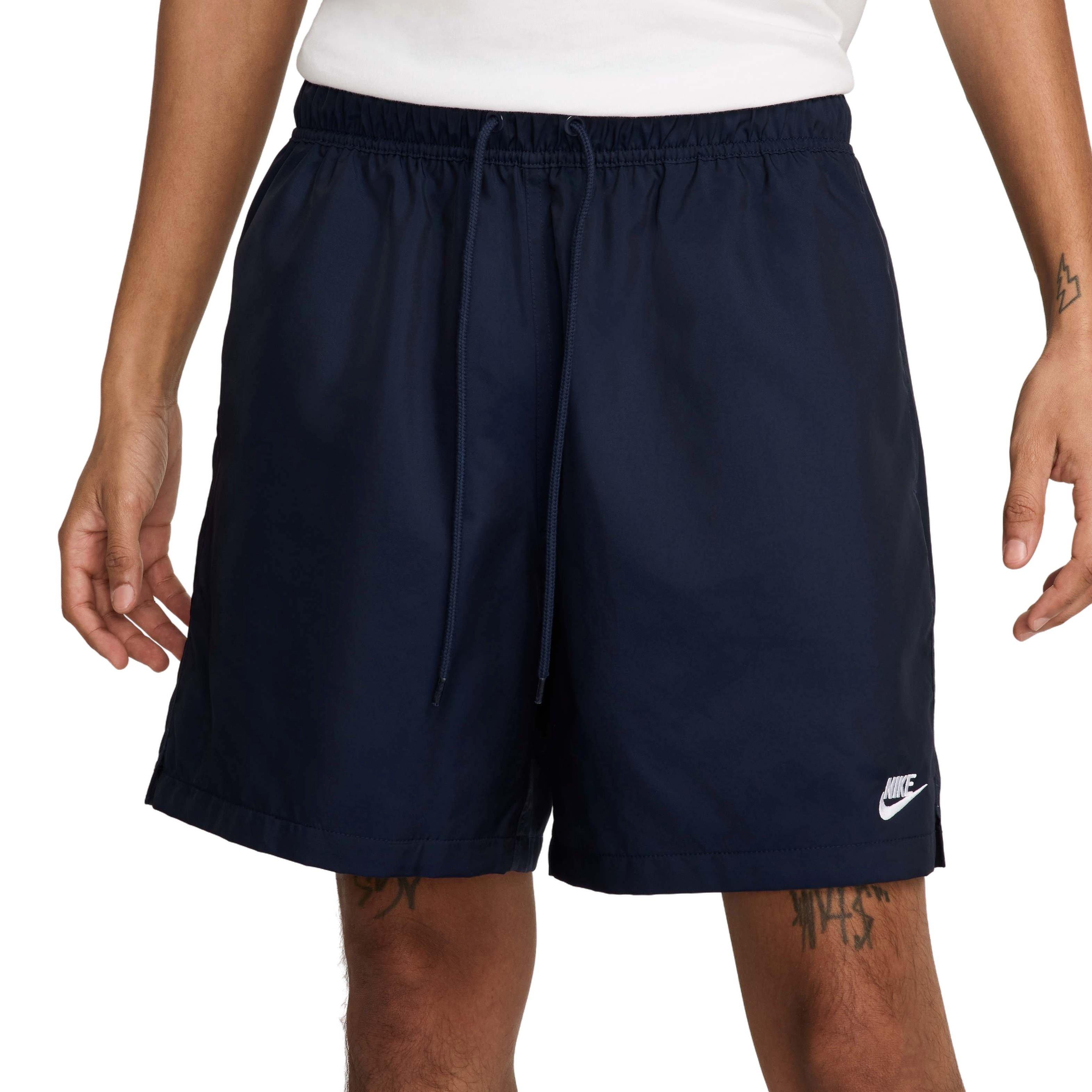 Nike Men's Club Woven Flow Shorts - Navy - NAVY